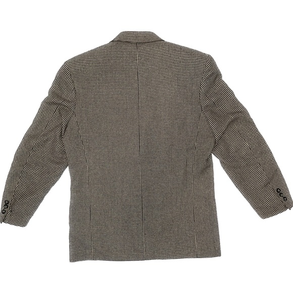 Houndstooth Tweed Blazer — Made in Canada - Picture 6 of 9